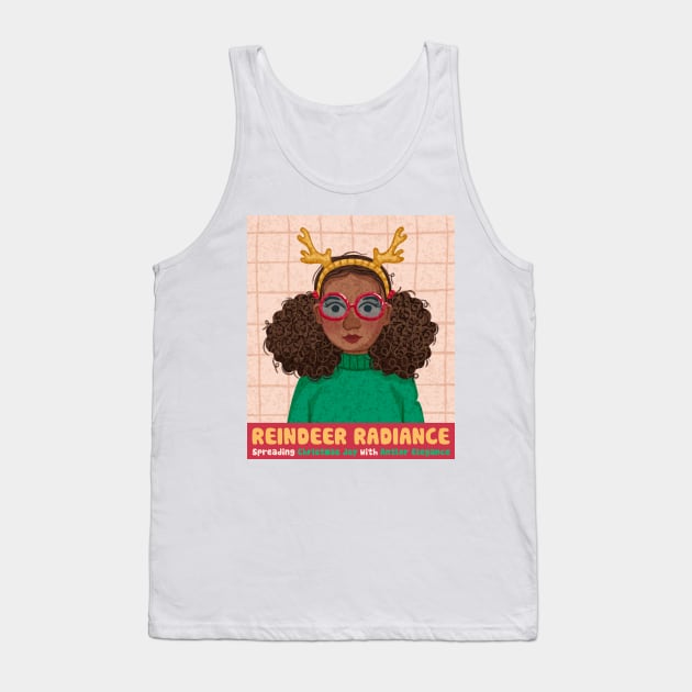 Reindeer Radiance Tank Top by Karla-Kiky